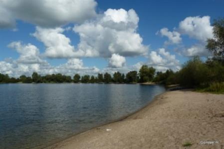 Zandgat gezien vanaf rustbankje